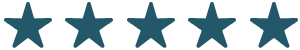 Five star reviewed